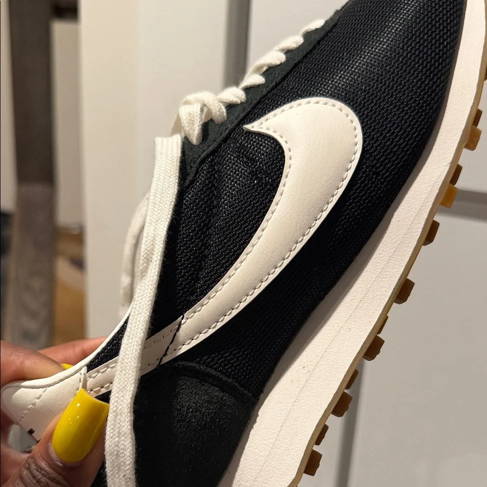 Women’s LD-1000 suede and leather-trimmed mesh sneakers - Picture 5 of 6